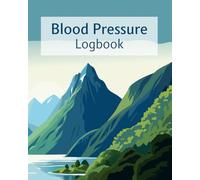 Blood Pressure Log Book: Large text & spaces. Track, record & monitor your blood pressure & pulse with this fill-in-the-blank book