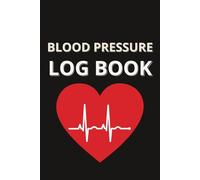 Blood Pressure Log Book: Monitor your health | AM and PM Recording | Pulse, Systolic, Diastolic Readings with room to record notes | activities | symptoms |101 pages | 6" x 9"