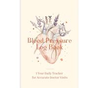 Blood Pressure Log Book: Track Patterns, Spot Trends, and Take Control of Your Heart Health, 52-W aily Morning and Evening Log with Weekly ... for Adults and Seniors Managing Hypertension