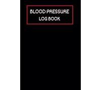 Blood pressure log book | Undated Health Tracker for Recording Blood Pressure: Daily Blood Pressure Record 6x9in | Daily BP Monitoring, Hydration & Emergency Contacts
