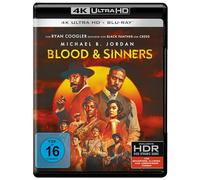 Blood & Sinners – Michael B. Jordan – 4K Ultra HD + Blu-ray – Edición Alemania (Warner Bros.)