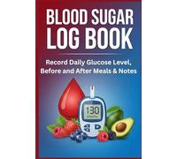 Blood sugar log book