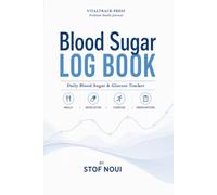 Blood Sugar Log Book: Daily Blood Sugar & Glucose Tracker | Record Blood Glucose, Meals, Medication, Exercise, A1C, and Daily Observations | Large Print | 120 Pages