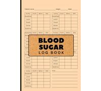 Blood Sugar Log Book: Diabetes Tracker with Insulin, Before & After Blood Glucose Monitoring, Weekly Health Management Journal | 110 Pages, 6x9 Inches