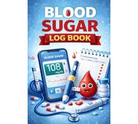 Blood Sugar Log Book: Easy Diabetes Tracker to Record Before & After Meal Glucose Levels - Daily Monitoring Journal with Notes for Simple Diabetes Management