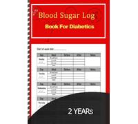 Blood Sugar Log Book For Diabetics: Daily Glucose and Blood Sugar Tracking Diary for type 1 and type 2 Diabetes Tracker for 4 x 6 Pocket Size - 2 Years Tracker.