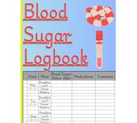BLOOD SUGAR LOGBOOK: Balancing Life and Health - Track your Blood Sugar Levels One Log at a Time, Monitor your Meals and Medication with Ease, Keep an ... Progress will Ease and Live with Confidence