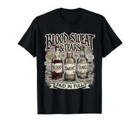 Blood Sweat & Tears Camiseta Urban Streetwear Hiphop Camiseta