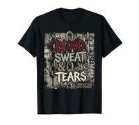 Blood Sweat & Tears Camiseta Urban Streetwear Hiphop Camiseta