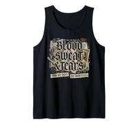 Blood Sweat & Tears Camiseta Urban Streetwear Hiphop Camiseta sin Mangas