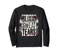 Blood Sweat & Tears Camiseta Urban Streetwear Hiphop Manga Larga