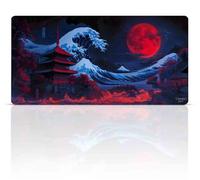 Blood Tide - Grande (Bordes Cosidos) - Commander Playmat - Tapete para Cartas Magic - Alfombrilla para Magic The Gathering - Compatible con MTG, TCG, Juegos de Mesa