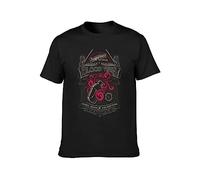 Bloodborne ARPG Games Blood Vials Mens Camiseta Black Graphic Unisex Camiseta, Negro , 3XL