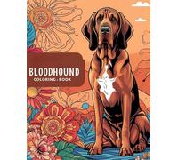 Bloodhound Coloring Book: Dog Coloring Book