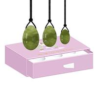 Bloodstone Yoni Egg Wand Set Natural Jade Stone for Kegel Exercise-Undrill_Egg_with_Box