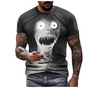 Bloody Problem Solved - Camiseta con estampado de Halloween para hombre, camisetas sangrientas de Halloween, disfraz de terrifier de The Evil Dead, camisetas divertidas de regalo, 5X L I'm Fine