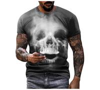 Bloody Problem Solved - Camiseta con estampado de Halloween para hombre, camisetas sangrientas de Halloween, disfraz de terrifier de The Evil Dead, camisetas divertidas de regalo, 5X L I'm Fine