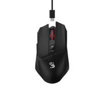 Bloody Ratón inalámbrico para Juegos R36 Ultra Dual Modo, 12000 CPI, Sensor PAW3313, transmisión inalámbrica de 1 ms, 7 Botones programables, hasta 75 Horas de reproducción, iluminación RGB, para