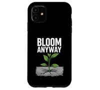 Bloom Anyway - Linda planta inspiradora en hormigón Carcasa para iPhone 11