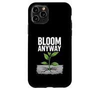 Bloom Anyway - Linda planta inspiradora en hormigón Carcasa para iPhone 11 Pro