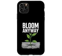 Bloom Anyway - Linda planta inspiradora en hormigón Carcasa para iPhone 11 Pro Max
