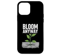 Bloom Anyway - Linda planta inspiradora en hormigón Carcasa para iPhone 12 mini