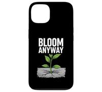 Bloom Anyway - Linda planta inspiradora en hormigón Carcasa para iPhone 13