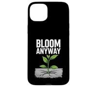 Bloom Anyway - Linda planta inspiradora en hormigón Carcasa para iPhone 15 Plus