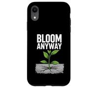 Bloom Anyway - Linda planta inspiradora en hormigón Carcasa para iPhone XR