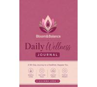 Bloom & Balance Daily Wellness Journal: Mauve