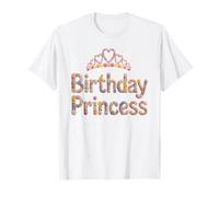 Bloom Birthday Princess Girl Celebra a mamá Oficialmente Camiseta