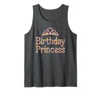 Bloom Birthday Princess Girl Celebrate Mama Born 1996 Bestie Camiseta sin Mangas