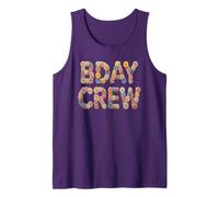 Bloom CUMPLEAÑOS Crew Niña Mamá Hija Shine Bestie Oldometer Camiseta sin Mangas