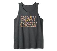 Bloom CUMPLEAÑOS Girl Crew Trendy Mom Born 1976 Hija Diversión Camiseta sin Mangas