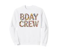 Bloom CUMPLEAÑOS Girl Crew Trendy Mom Official Vintage 1976 Sudadera