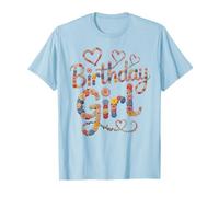 Bloom CUMPLEAÑOS NIÑA Abuela Jardinería Flores Bestie Born Camiseta