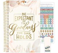 bloom daily planners Agenda diaria del año académico 2025-2026 (julio de 2025 a julio de 2026), calendario semanal y mensual A5 con calcomanías, 5.5 x 8.25 pulgadas, Momentos de Gracia