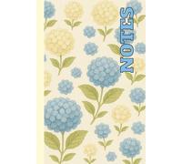 Bloom in Grace: A Hydrangea Journal | Floral Daily Notebook |Wide Ruled | 6 X 9" | 100 Pages