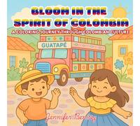 Bloom in the Spirit of Colombia: A Coloring Journey Through Colombian Culture