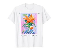 Bloom In Truth EST 2020 (Gráfico de Flores) Camiseta