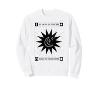 Bloom In Truth Rise In Freedom (Declaración inspiradora) Sudadera