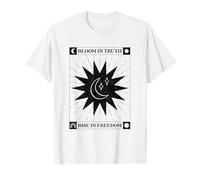 Bloom In Truth - Rise In Freedom (gráfico Boho Sun and Moon Graphic) Camiseta