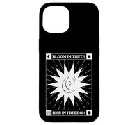 Bloom In Truth - Rise In Freedom (gráfico Boho Sun and Moon Graphic) Carcasa para iPhone 15