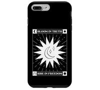 Bloom In Truth - Rise In Freedom (gráfico Boho Sun and Moon Graphic) Carcasa para iPhone 7 Plus/8 Plus