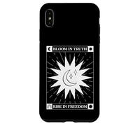 Bloom In Truth - Rise In Freedom (gráfico Boho Sun and Moon Graphic) Carcasa para iPhone XS MAX