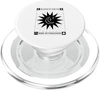 Bloom In Truth - Rise In Freedom (gráfico Boho Sun and Moon Graphic) PopSockets PopGrip para MagSafe