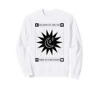 Bloom In Truth - Rise In Freedom (gráfico Boho Sun and Moon Graphic) Sudadera