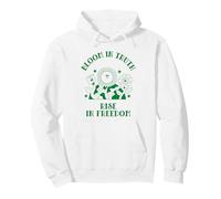 Bloom In Truth Rise In Freedom (gráfico Floral Retro) Sudadera con Capucha