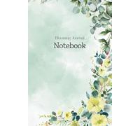 Bloom Journal - Grid Floral Notebook for Writing, Drawing & Notes: Elegant 8x5" Format with 240 Pages | Nature-inspired Hardcover for Girls, Students, ... Gift Idea for Sketching, Planning & Notes