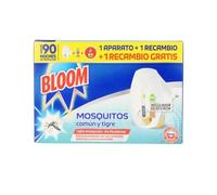 BLOOM MOSQUITOS aparato eléctrico + 2 recambios